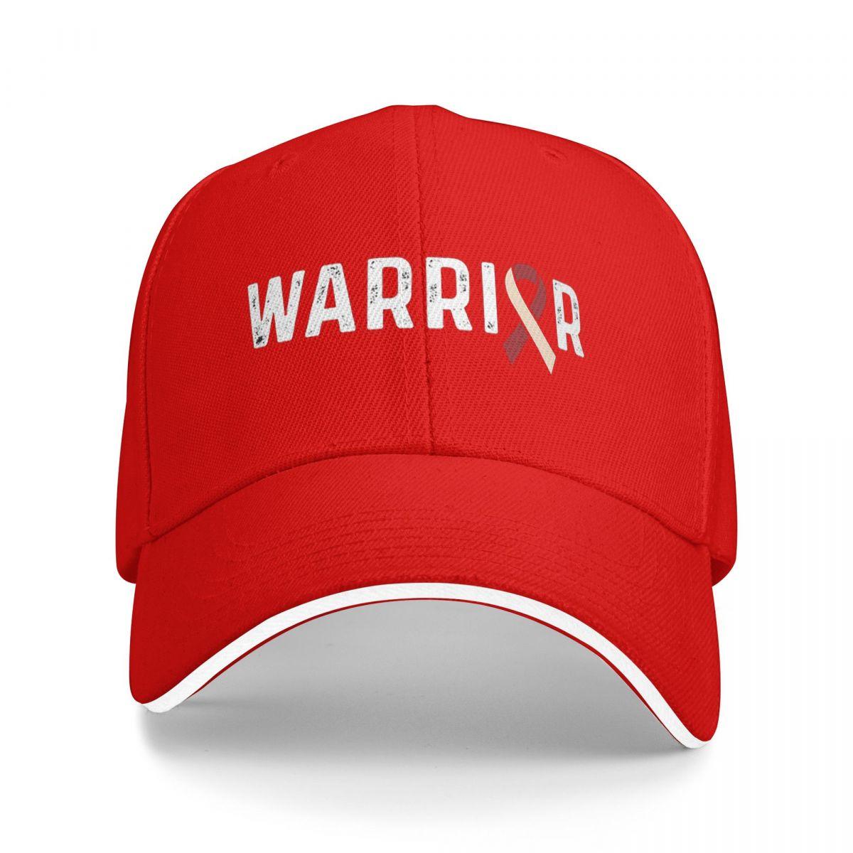 

Лента осведомленности о раке головы и шеи, Бейсболки-воины, Snapback, Бейсбольные кепки, Повседневные кепки, Для улицы, Для мужчин и женщин One Size