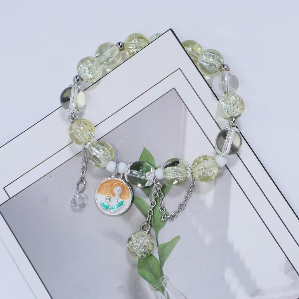 Mori Style Mermaid Crystal Bracelet – Versatile Niche Design for Women, Ideal for Students and Best Friends