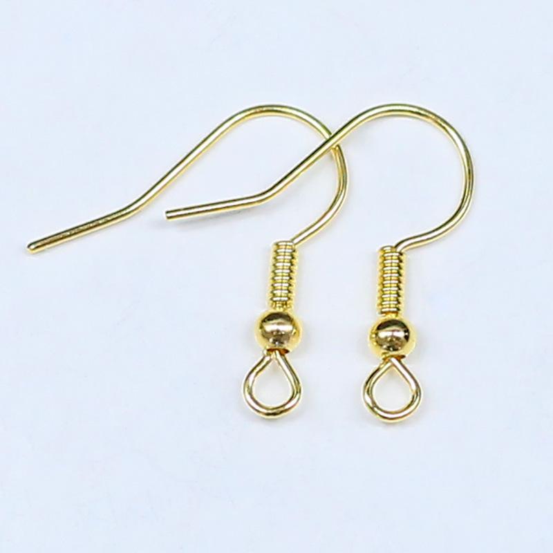 9 Tremella Hook Jewelry Accessories, Handmade Diy Earrings, Production Materials, Color Retention, Electroplating