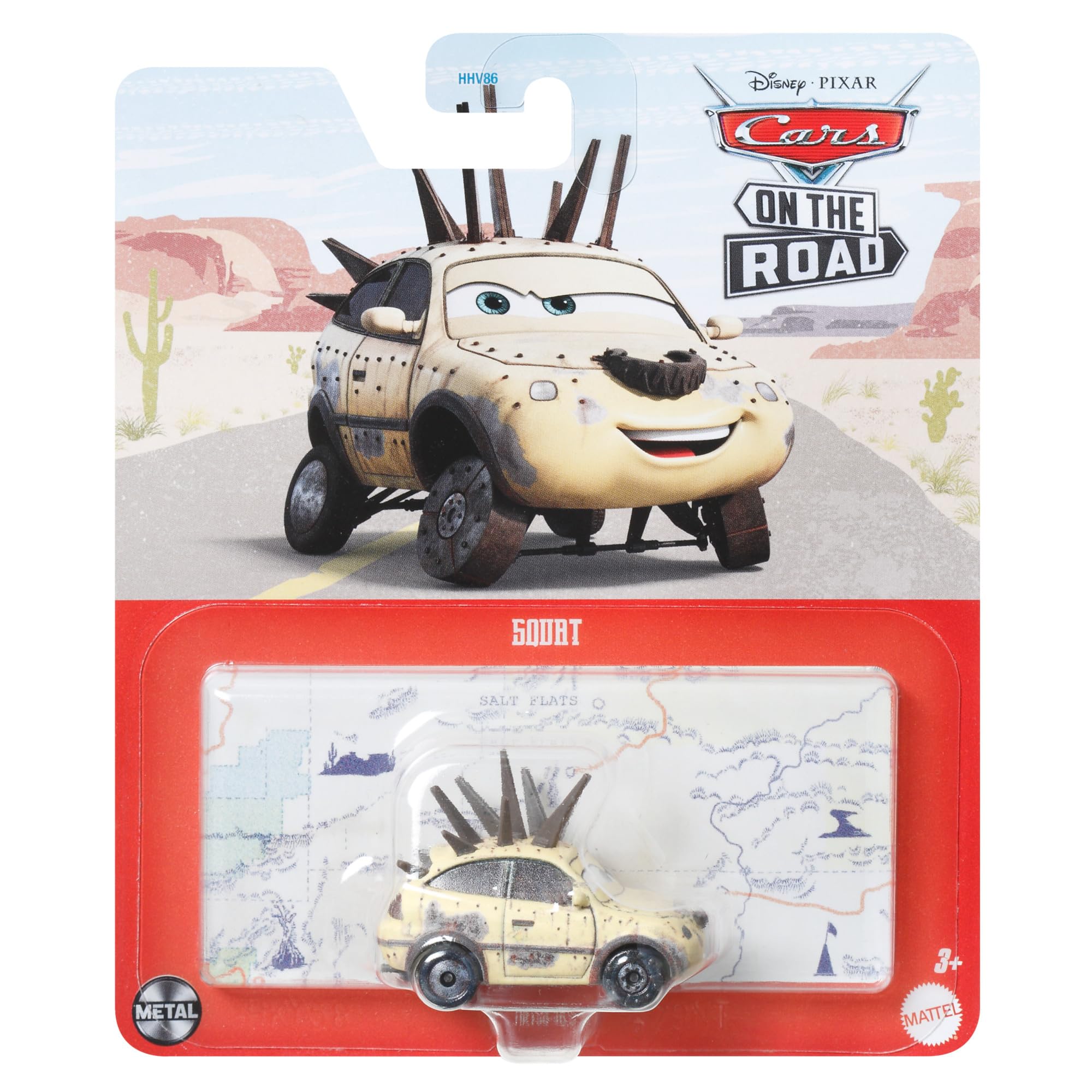 

Машинки на дороге 2023 Mattel Diecast Minicar 1 Pack Squat Disney Pixar Character Car Movie Animation Short SQUAT 155 [Товар]
