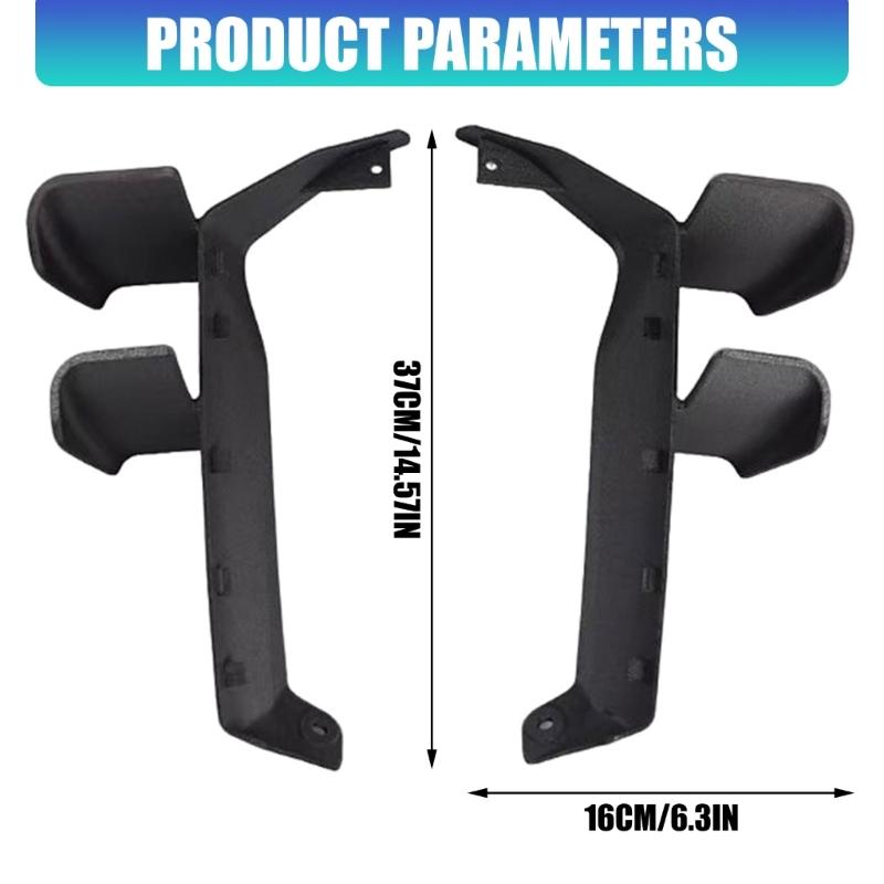 Pair Of High Temperature Resistant PETG Motorcycle Spoiler Wing Suitable For MT09 2024-2025 Models Airflows Optimization