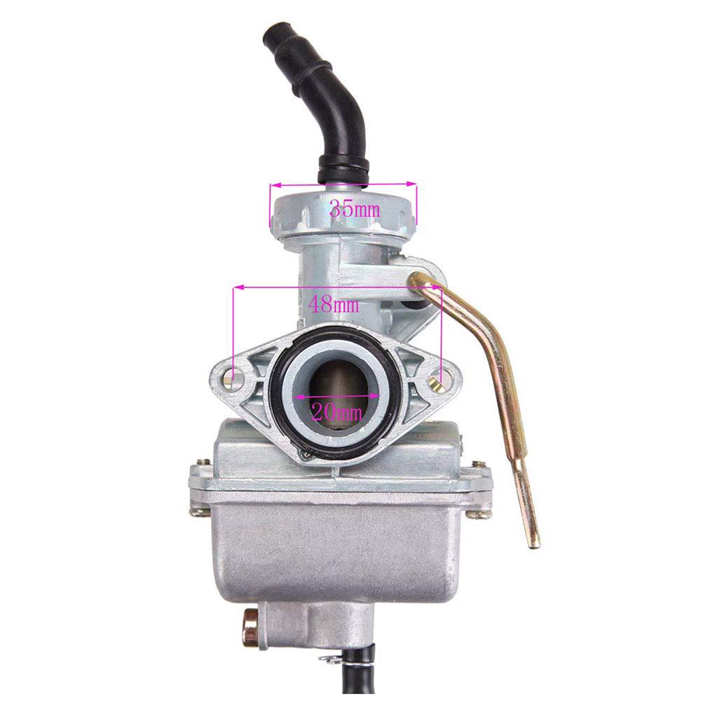 Carburatore PZ20 Da 20mm Per ATV/Quad 50cc, 70cc, 90cc, 110cc, 125cc