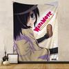 Anime Watamote Kuroki Tomoko Colorful Tapestry Wall Hanging Bohemian Wall Tapestries Mandala Wall Hanging Sheets