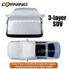 Car Covers Hail Protector Half Cover Protective Exterior Awning Sunshield Anti-hail Outdoor Waterproof Universal Windshield Dust
