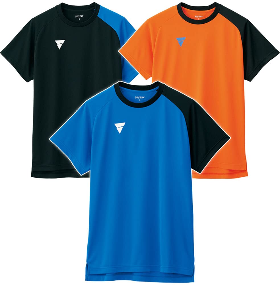 VICTAS Table Tennis Practice Shirt Orange XS 033462 V-NTS204