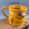 Cartoon Animation Dinosaur Mug Ceramic Animal Mug 3D Hand-painted Animation Creative Office Children's Water Cup