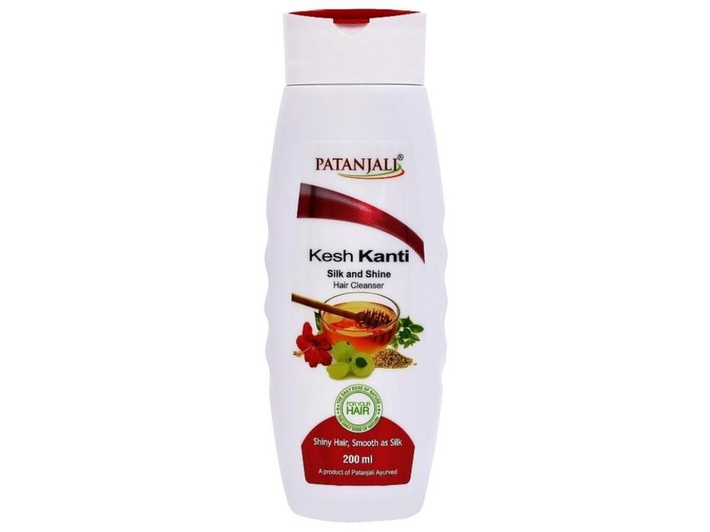 Hair Shampoo Silk and Shine Patanjali Kesh Kanti Silk And Shine Hair Cleanser
