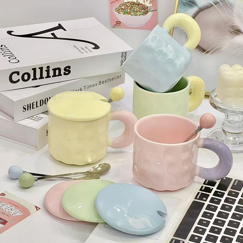 Mug New Water Cup Gift Couple Birthday High-Looking Milk Student Cute Gift
