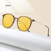 Luxury TR90 Night Vision Glasses Outdoor UV400 Driving Eyewear Men Women Square Anti-blue Light Optical Spectacle Eyeglasses