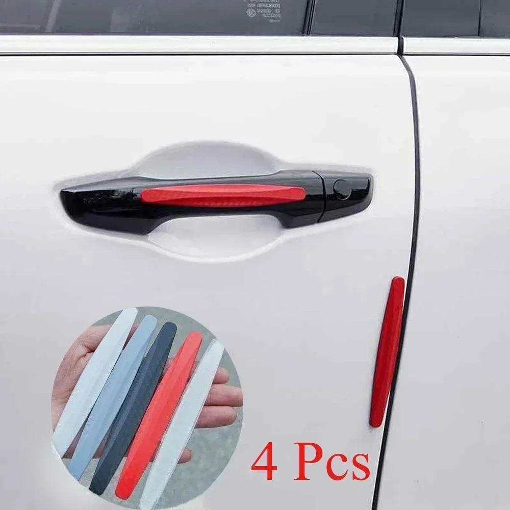 4/6PCS Car Bumper Guard Strip Auto Body Protection Sticker Door Edge Guards Trim Molding Scratch Protector for Vehicle
