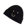 Niche Style Children's Woolen Hat Autumn and Winter Smiley Face Embroidery Boys and Girls Versatile Warm and Cold Hat Pullover Knitted Hat Trendy