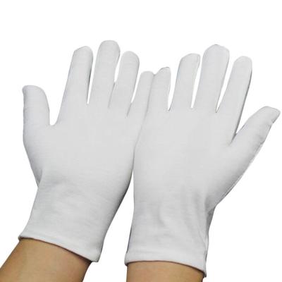 2 Pares de Guantes Blancos de Algodón