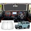 GAFAT Car Sunshade for Suzuki Hustler Compatible with the New Suzuki Hustler UV Foldable Windshield Light Heat UV and Accessories for the Hustler