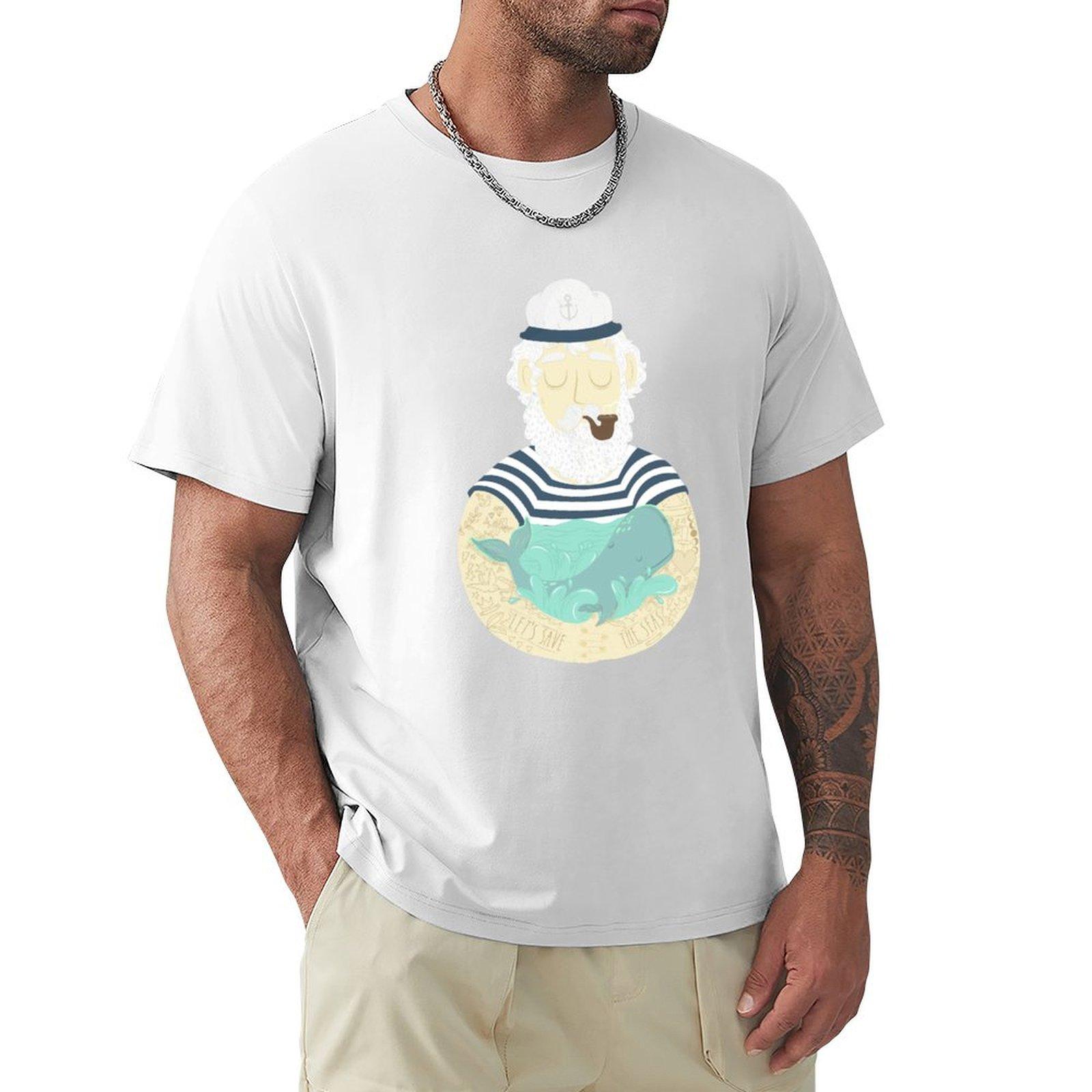 Lets Save The Seas Tshirt Plus Size Comfort Fit Tee S