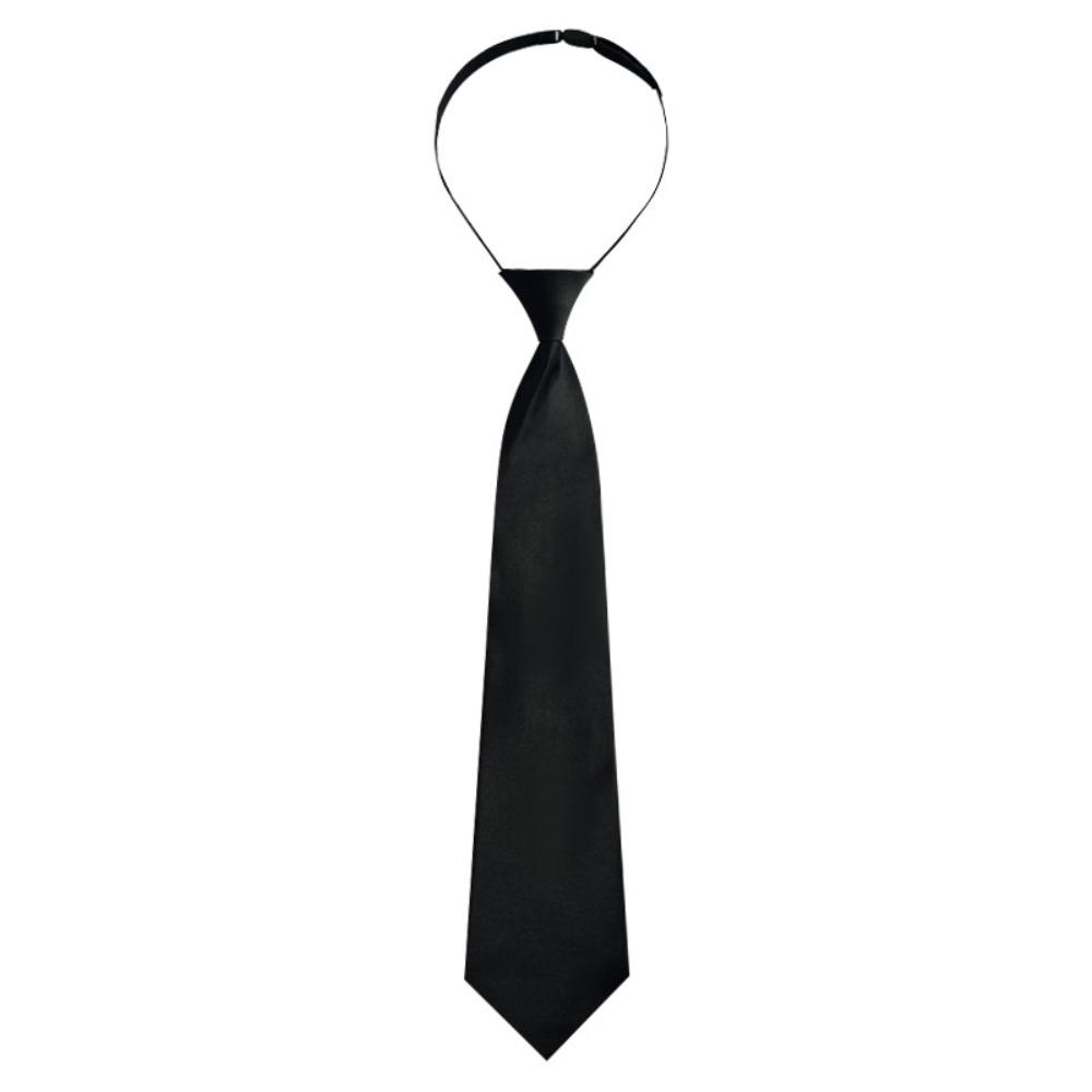 Xianyi Japanese College Style Shirt Black Tie Women's Lazy Shirt Solid Color No-tie Clothing Accessories P21