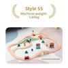 All Kinds of Wooden Track Set Wooden Railway Train Tracks Compatible with All Brands Wood Tracks Train Toys for Kids Gifts