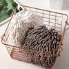 1PC Super Absorbent Chenille Towel Ball ,Quick Dry Thickened Kitchen Bathroom Towel with Hanging Loop.