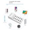 Multi-port USB Charger Fast Charging 50w Charging Head Mobile Phone Watch Charger Suitable for Apple Huawei