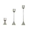 European Geometric Metal Candlestick: Modern Aluminum Candle Holder for Living Room and Dining Table