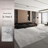 2025 Luxury Gray Wash-Free Carpet: Minimalist, Wipeable Sofa & Bedroom Mat