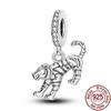 New Charms Copper Cute Animal Pets Charm Beads Fit Snake Chain Bracelet Necklace Women Diy Jewelry