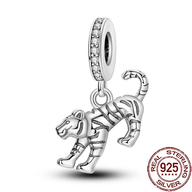 New Charms Copper Cute Animal Pets Charm Beads Fit Snake Chain Bracelet Necklace Women Diy Jewelry