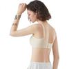 GUJIN Summer Ultra-Thin Bra with Fixed Cups, Women's Wireless Bra, Rabbit Ear Sleep Bra, Makes Large Breasts Appear Smaller