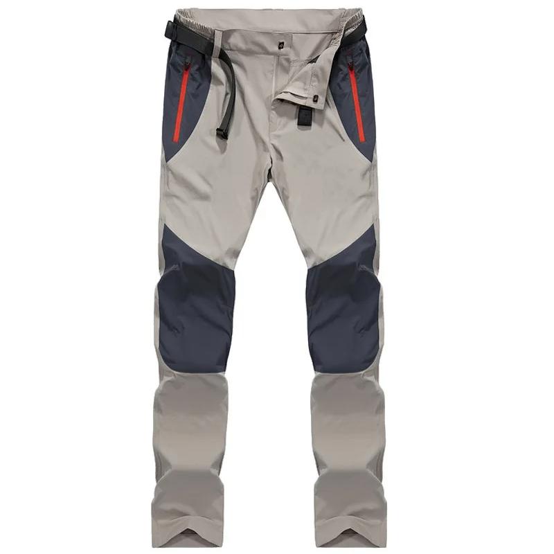 Taktické nepromokavé cargo kalhoty pánské jaro léto rychleschnoucí dlouhé kalhoty outdoorové sporty treking kempování rybaření kalhoty