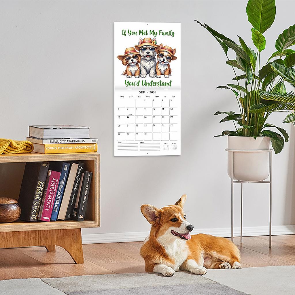 Funny Simp Quotes Wall Calendar – Satirical Love Calendar With Monthly Desperate Notes