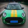 Glossy Black Headlights Eyebrows Eyelids Cover Eyelash Head Light Lamp Stickers for MINI Cooper F54 F55 F56 F57 R55 R56