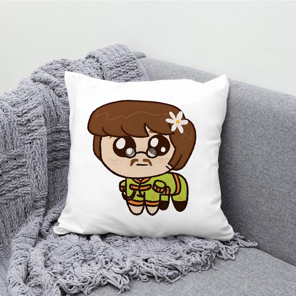 J-John L-Lennon P-Paul Pillowcases Bedroom Living Room Sofa Home Decor Polyester Cushion Cover with Zipper