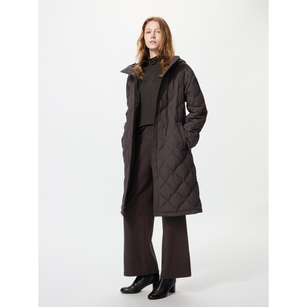 Uniqlo Japan Puff Tech Long Coat Relaxed Fit