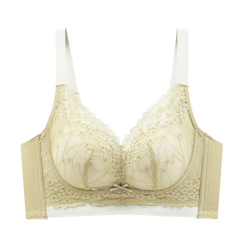 Women's Adjustable Wire-Free Push-Up Bra – Uplifting Support for Small Busts & Anti-Sagging Comfort