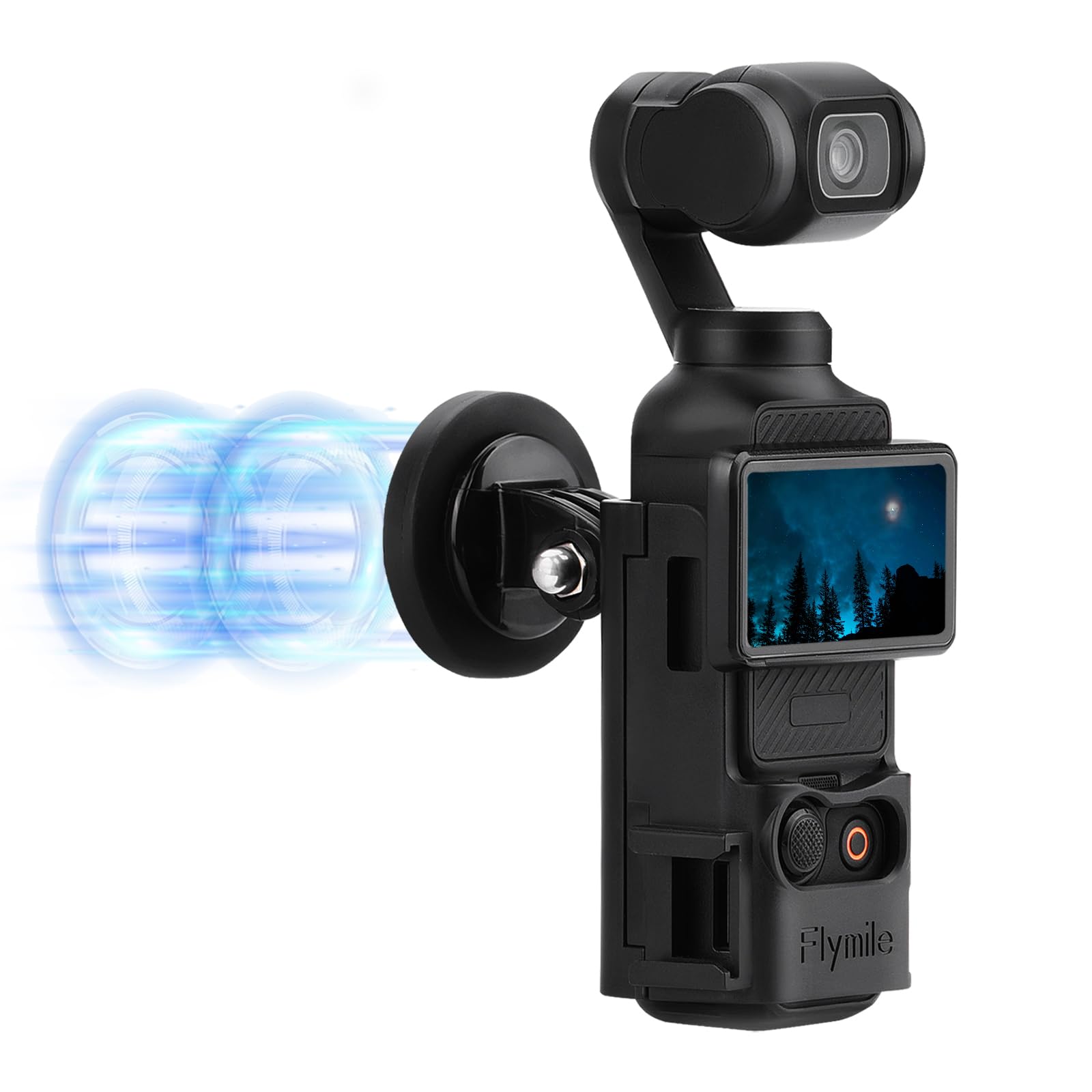 

BRDRC Pocket 3 Magnetic Mount Pocket 3 Magnetic Mount Accessories Expansion Adapter Compatible with DJI OSMO POCKET 3 Creator Combo Handle Accessories