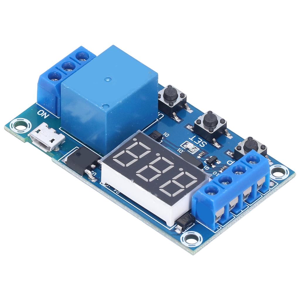 Relaismodul DC 6?30V Programmierbarer Verzögerungs-Ausschaltzyklus-Timer-Trennauslöser-Optokoppler-Schalter