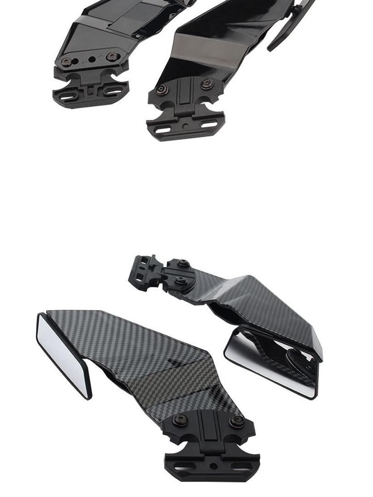 Yibai Ke Wind Deflector Rearview Mirror for Honda/Kymco CBR650R, 500R, 400R, 321RR
