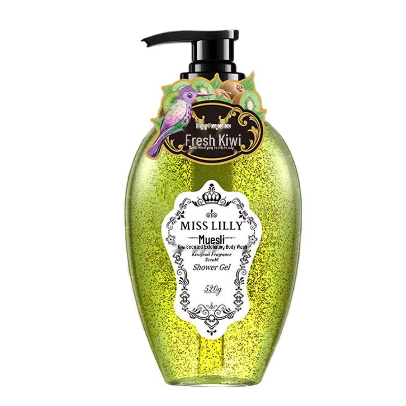 

Miss Lilly Kiwi Fragrance Exfoliating Shower Gel