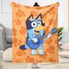 Bluey's Adventure Blanket Ultra-Soft Suitable for Office Bedding Couch Four Seasons Multipurpose Playful Design Perfect Gift for Relatives and Friends