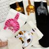 Fun 3D Dog Egg Socks Whimsical Animal Socks Soft Cartoon Dog Design Perfect Christmas Or Birthday Present For Pet Lovers