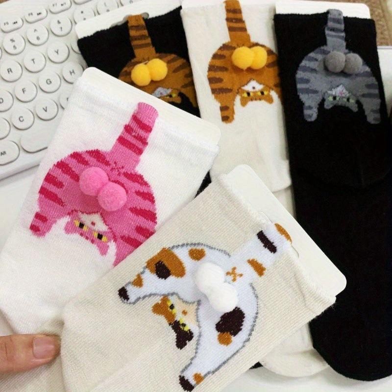 Fun 3D Dog Egg Socks Whimsical Animal Socks Soft Cartoon Dog Design Perfect Christmas Or Birthday Present For Pet Lovers