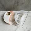 Heart Shape Candlestick Plaster Silicone Mold Candle Holder Concrete Cement Mold Diy Handmade Resin Craft Mould Home Decoration