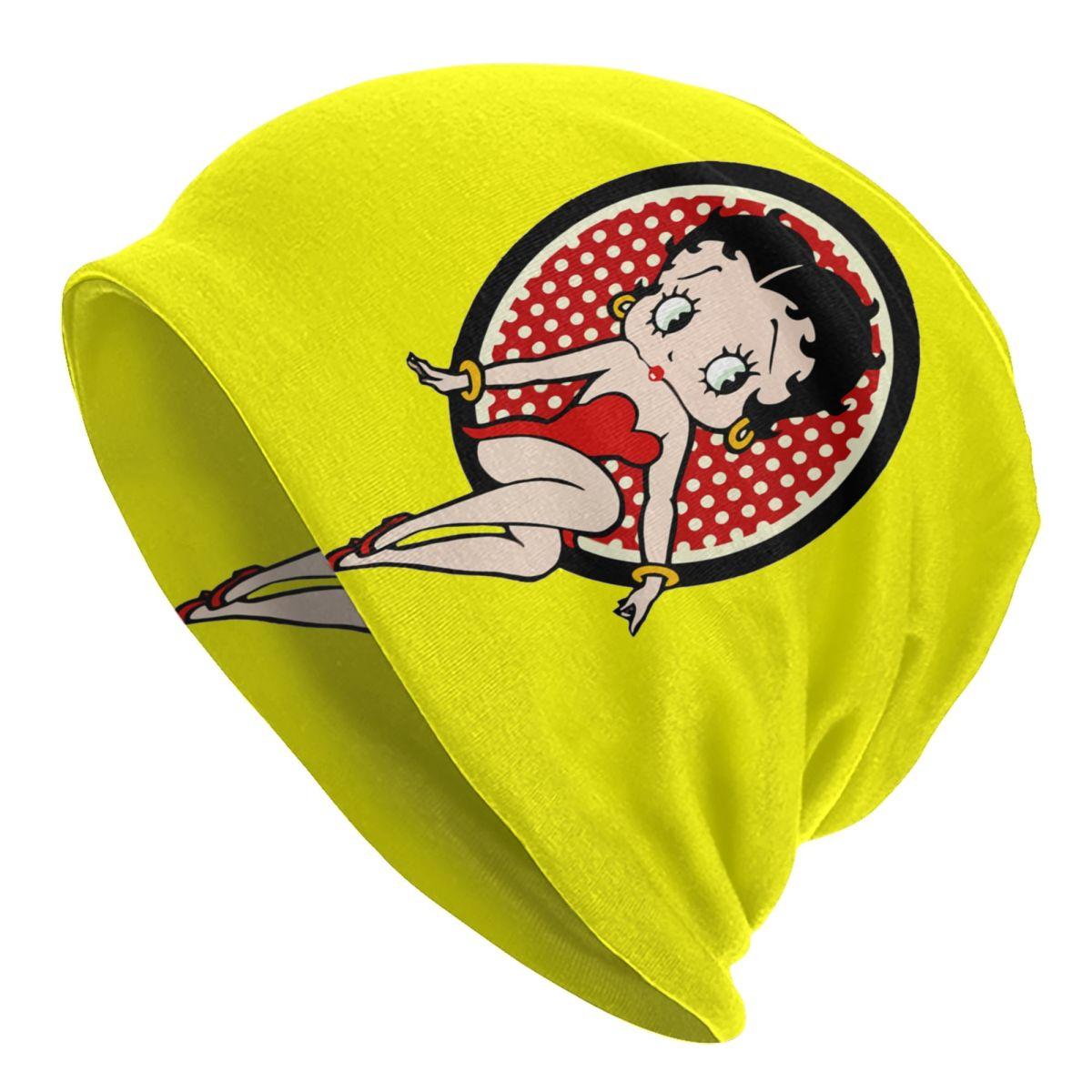 Сексуальные шапочки Mrs Boop, забавные шапки Bettys Kiss, женские шапочки в стиле хип-хоп One Size