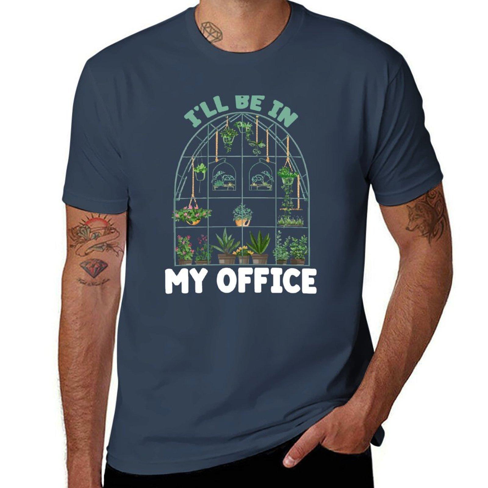 Ill be in my office TShirt Plus Size Short Sleeve TShirt S