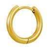 Trendy Stainless Steel Earrings: Simple Ear Studs & Hoops with a High-End Feel