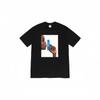 Supreme Logo Print BOX Crew Neck Short Sleeve Shirt Black S57