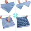 Closets Clothes Organizer Pants Jeans Storage Box Cabinet Organizer Drawers Underwear Socks T-Shirt Wardrobe Storage Organizers