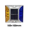 Solar Powered Cast Aluminum LED Road Stud Warning Light