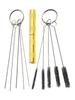 Windscreen Washer Tool Convenient and Effective Car Windscreen Jet Nozzle Washer Cleaning Tool with 11 Sizes of Brush and Needle