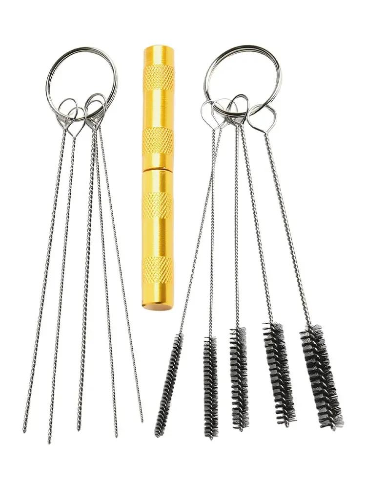 Windscreen Washer Tool Convenient and Effective Car Windscreen Jet Nozzle Washer Cleaning Tool with 11 Sizes of Brush and Needle