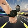 Fahrrad-Sicherheitsspiegel Fahrrad-Rückspiegel Armband 360 Grad Drehung Verstellbar Leichtgewicht Handgelenk-Rückspiegel Fahrradzubehör Geschenk für Radfahrer